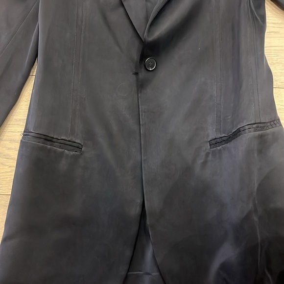 Off the runway Calvin Klein 100%silk blazer size 4 - Picture 4 of 6